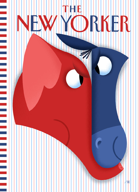 bob staake new yorker cover